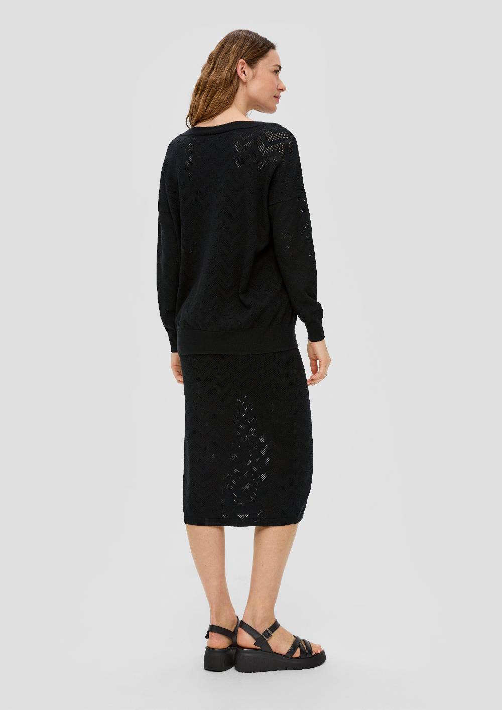 S.Oliver Pullover Mit Ajourmuster