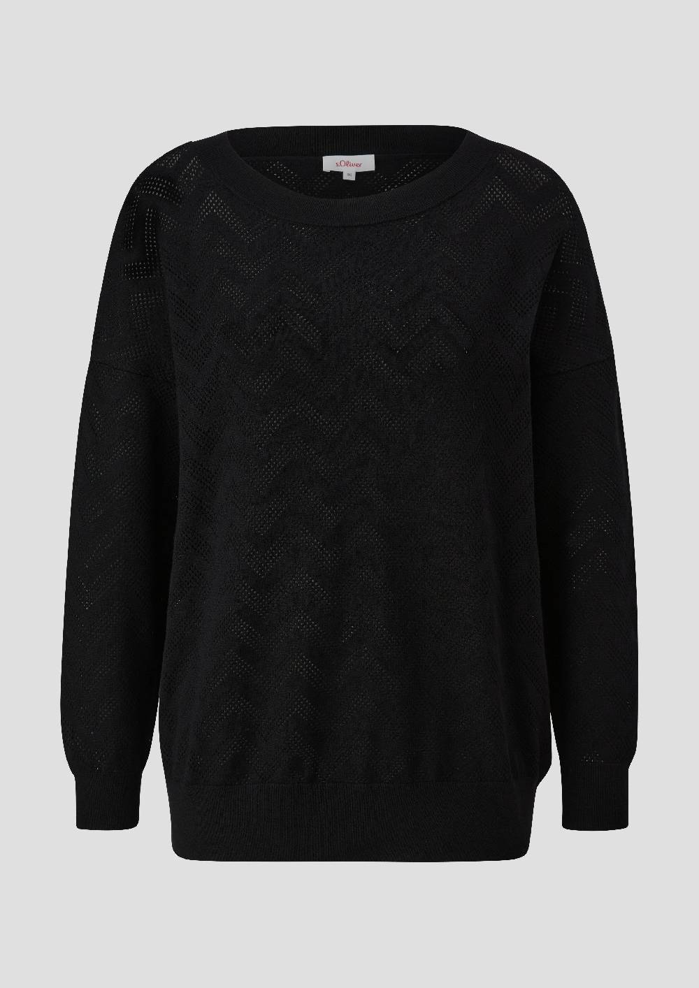 S.Oliver Pullover Mit Ajourmuster