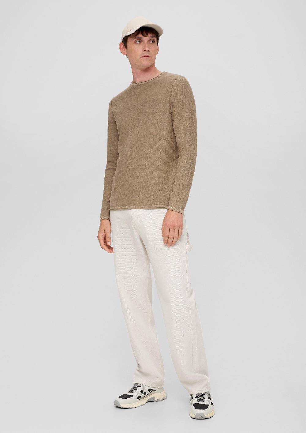 S.Oliver Pullover Mit Garment Dye