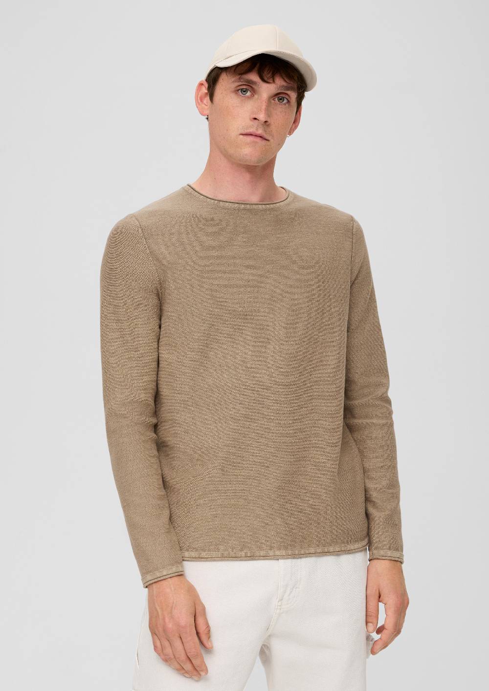 S.Oliver Pullover Mit Garment Dye