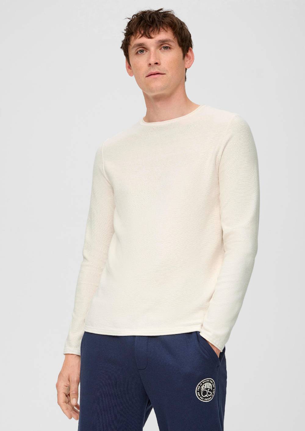 S.Oliver Pullover Mit Garment Dye