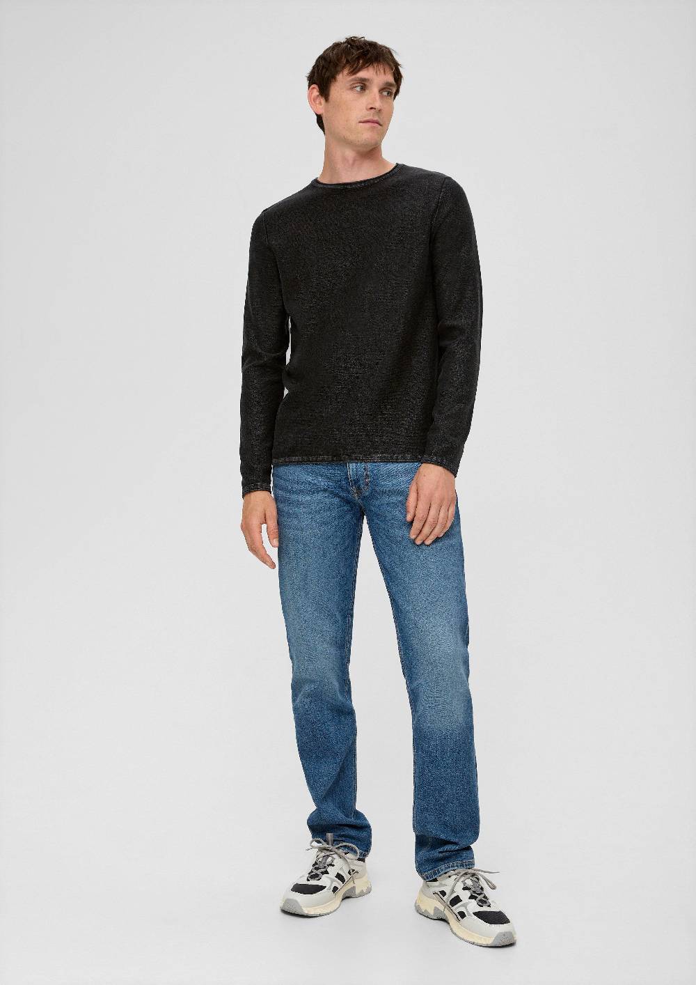 S.Oliver Pullover Mit Garment Dye