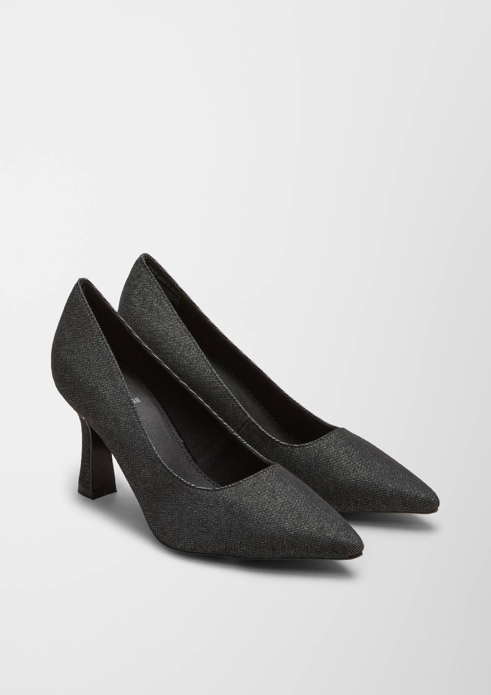 S.Oliver Pumps Aus Canvas