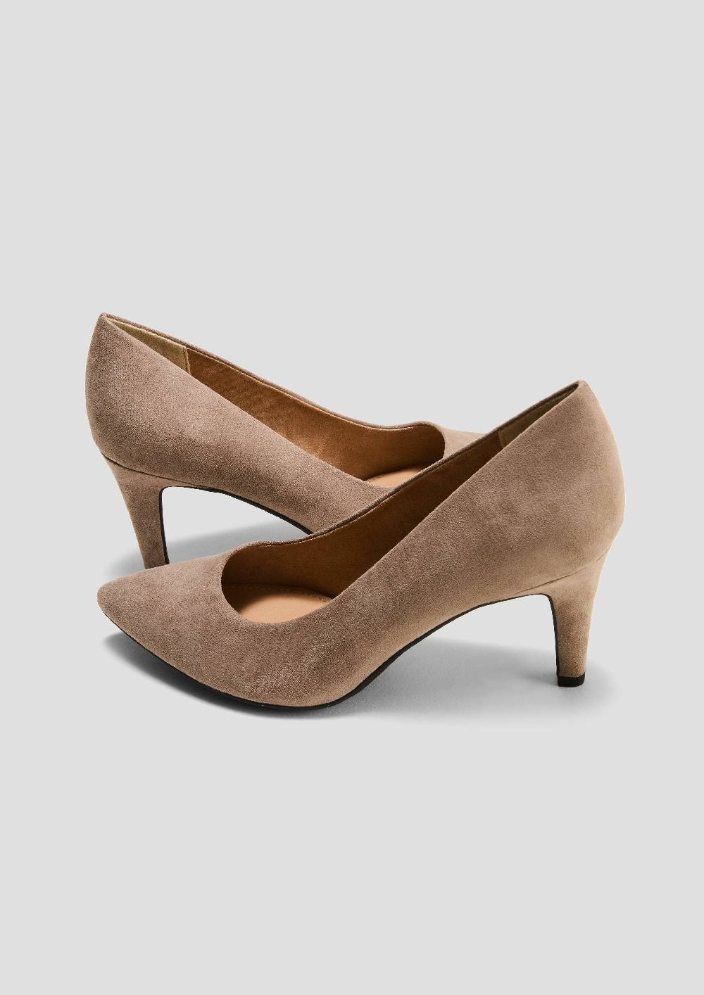 S.Oliver Pumps In Veloursleder-Optik