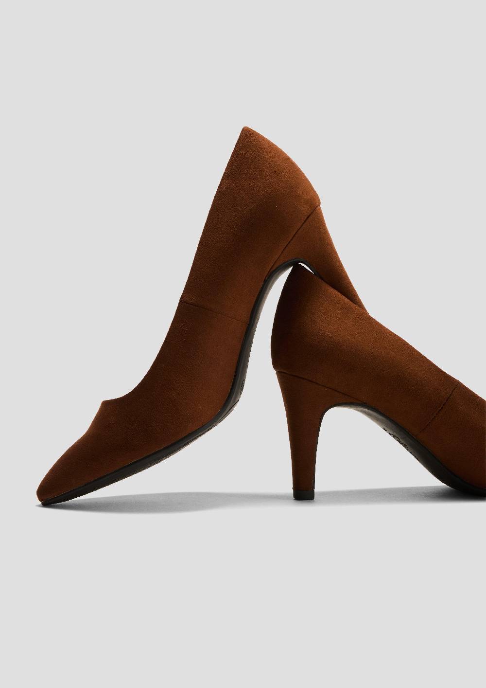 S.Oliver Pumps In Veloursleder-Optik