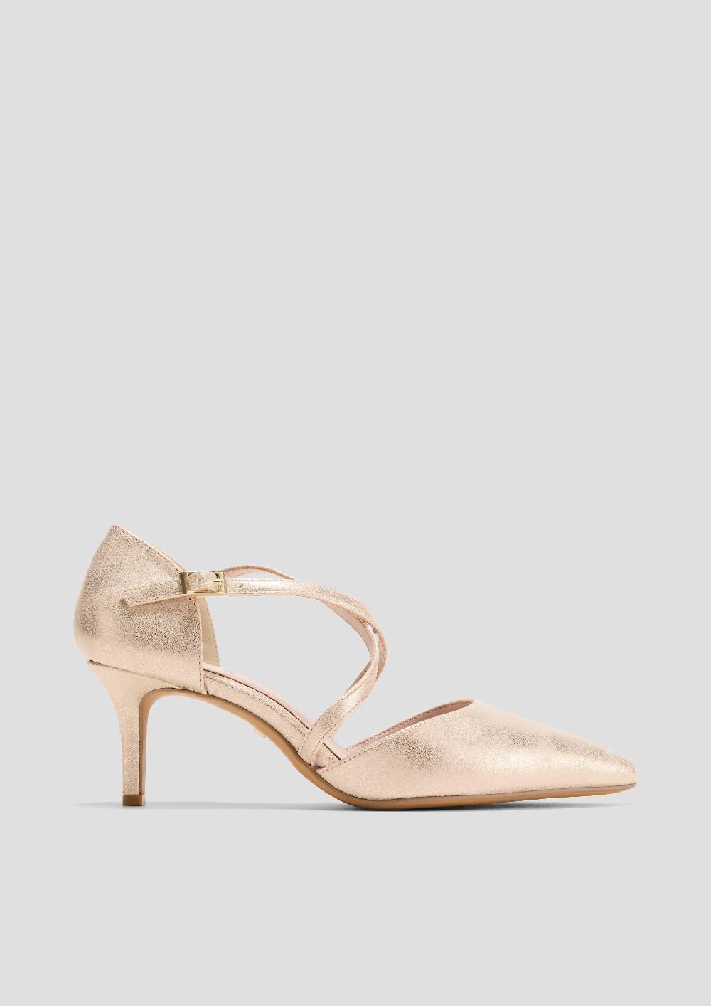 S.Oliver Pumps Mit Gekreuzten Riemchen