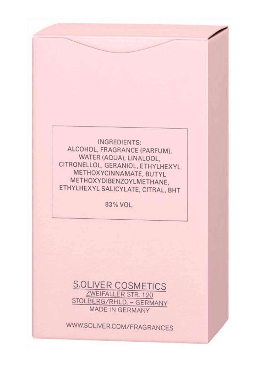 S.Oliver PURE SENSE Eau De Parfum 30 Ml