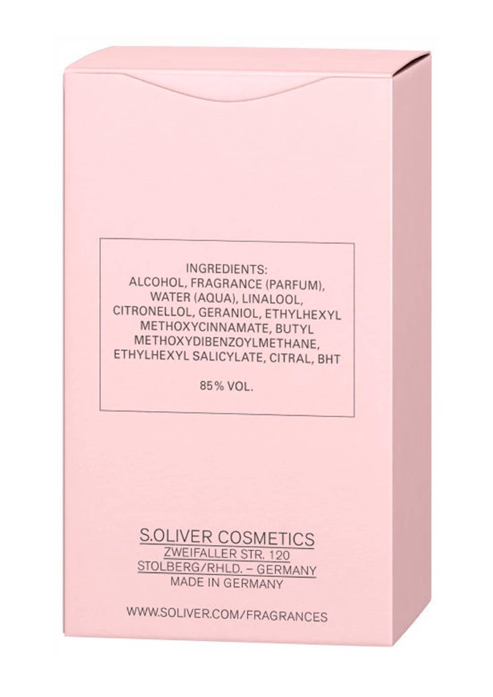 S.Oliver PURE SENSE Eau De Toilette 30ml