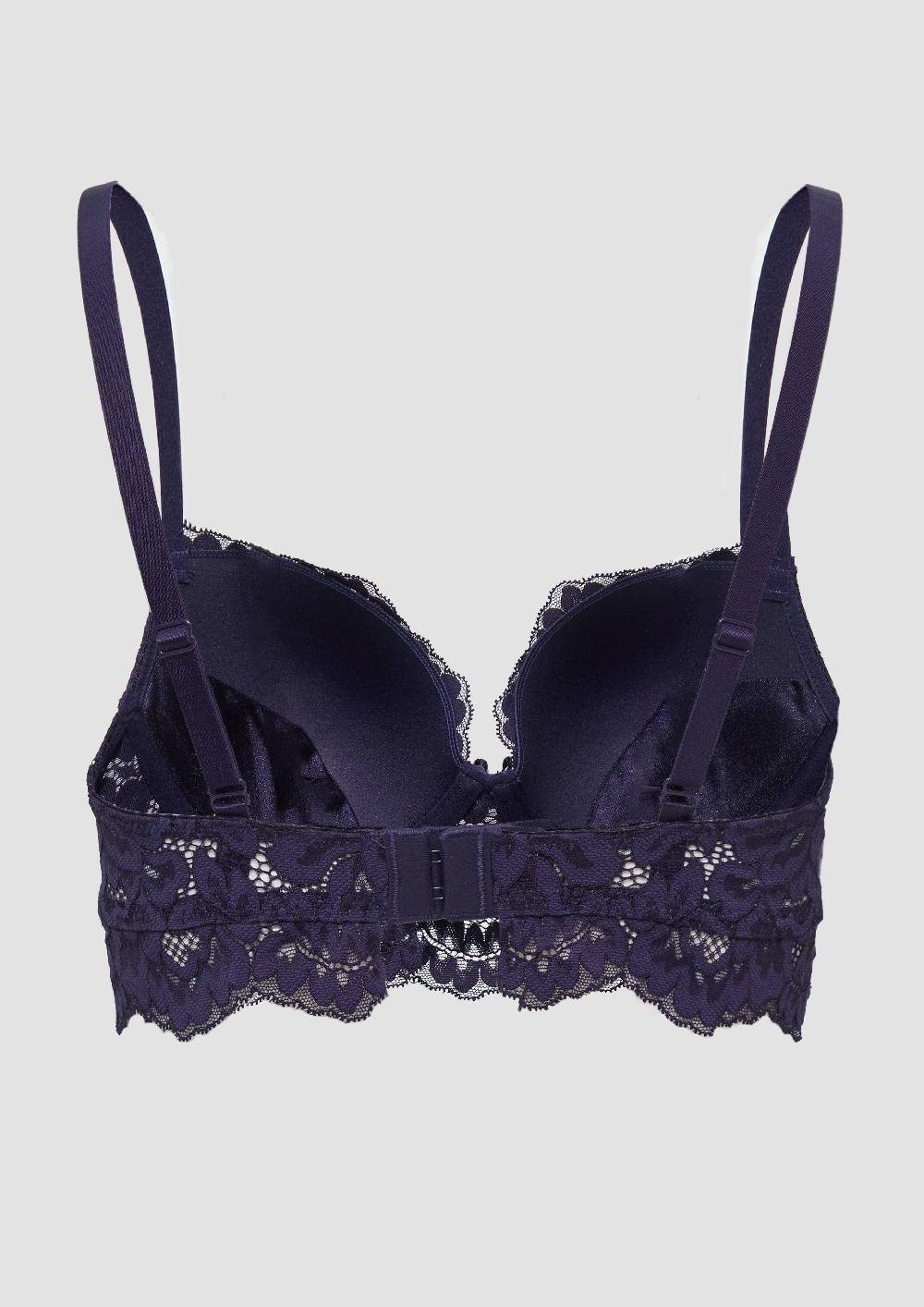 S.Oliver Push-Up BH Mit Floraler Spitze