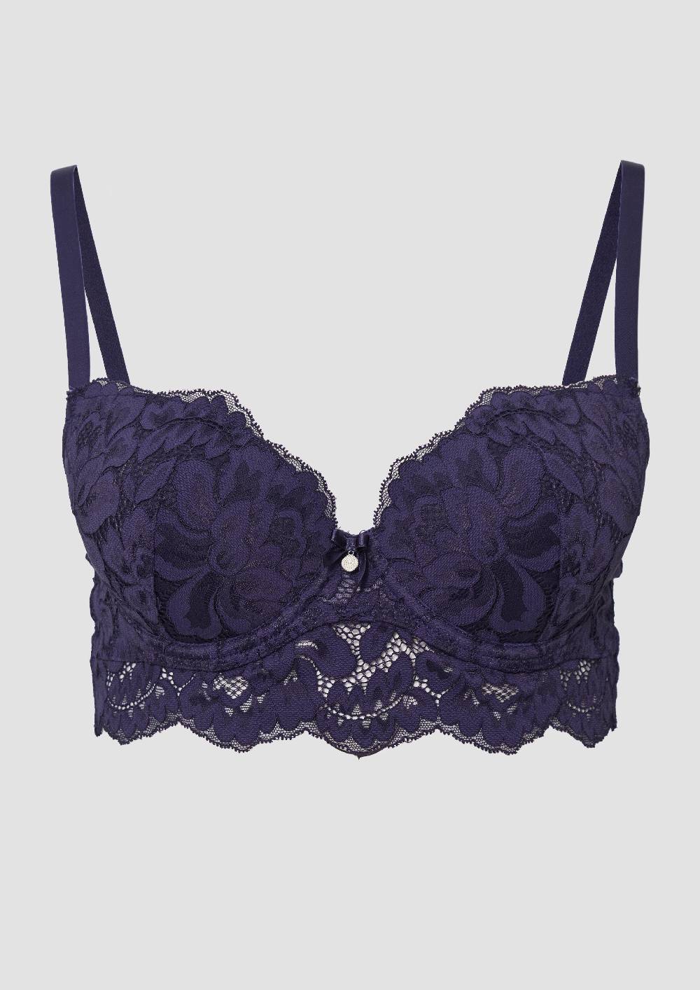 S.Oliver Push-Up BH Mit Floraler Spitze