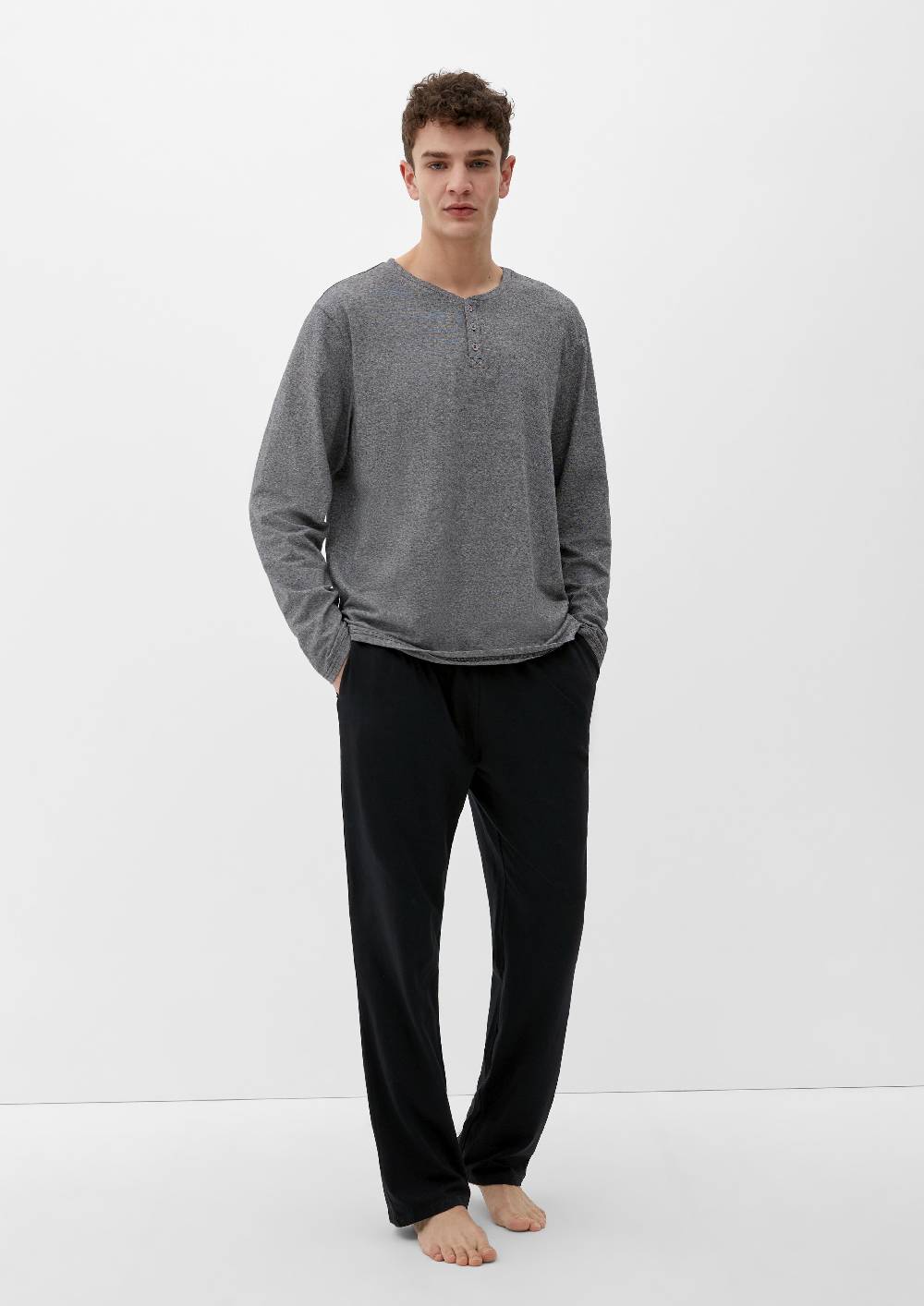 S.Oliver Pyjama Aus Baumwollstretch