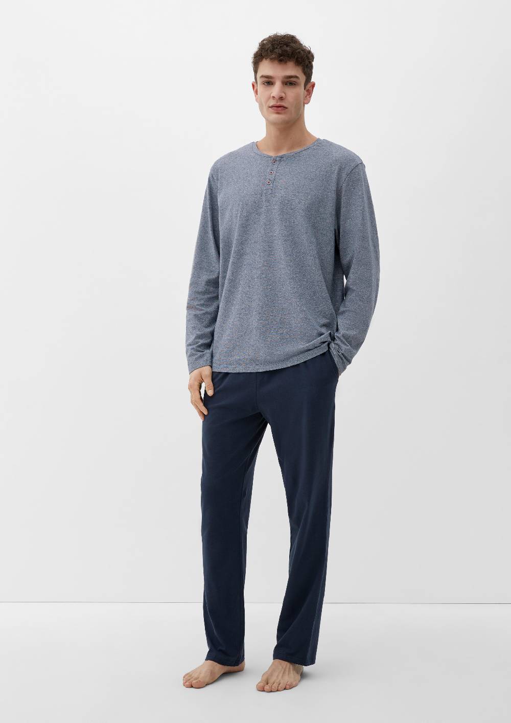 S.Oliver Pyjama Aus Baumwollstretch