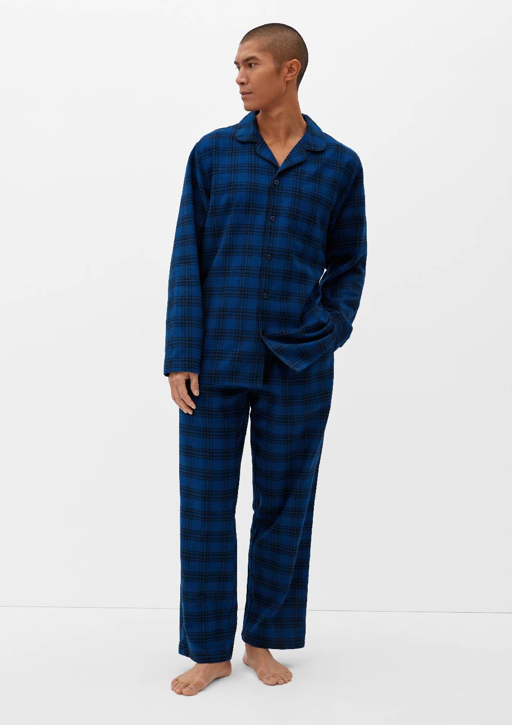 S.Oliver Pyjama Aus Flanell