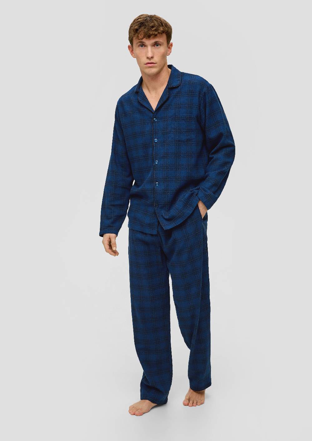 S.Oliver Pyjama Aus Flanell