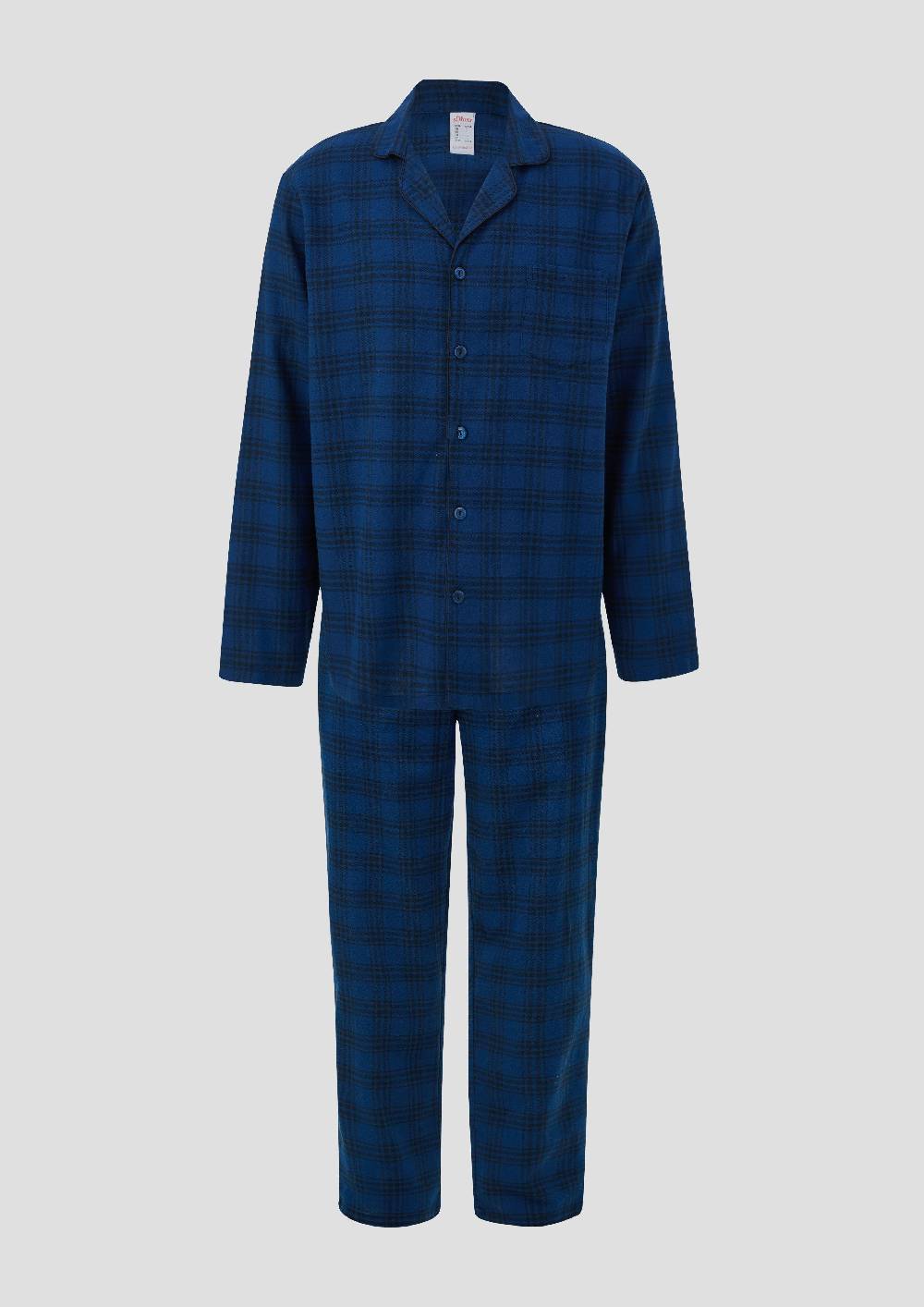 S.Oliver Pyjama Aus Flanell