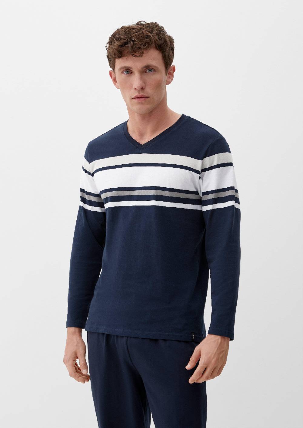 S.Oliver Pyjama Mit Streifen