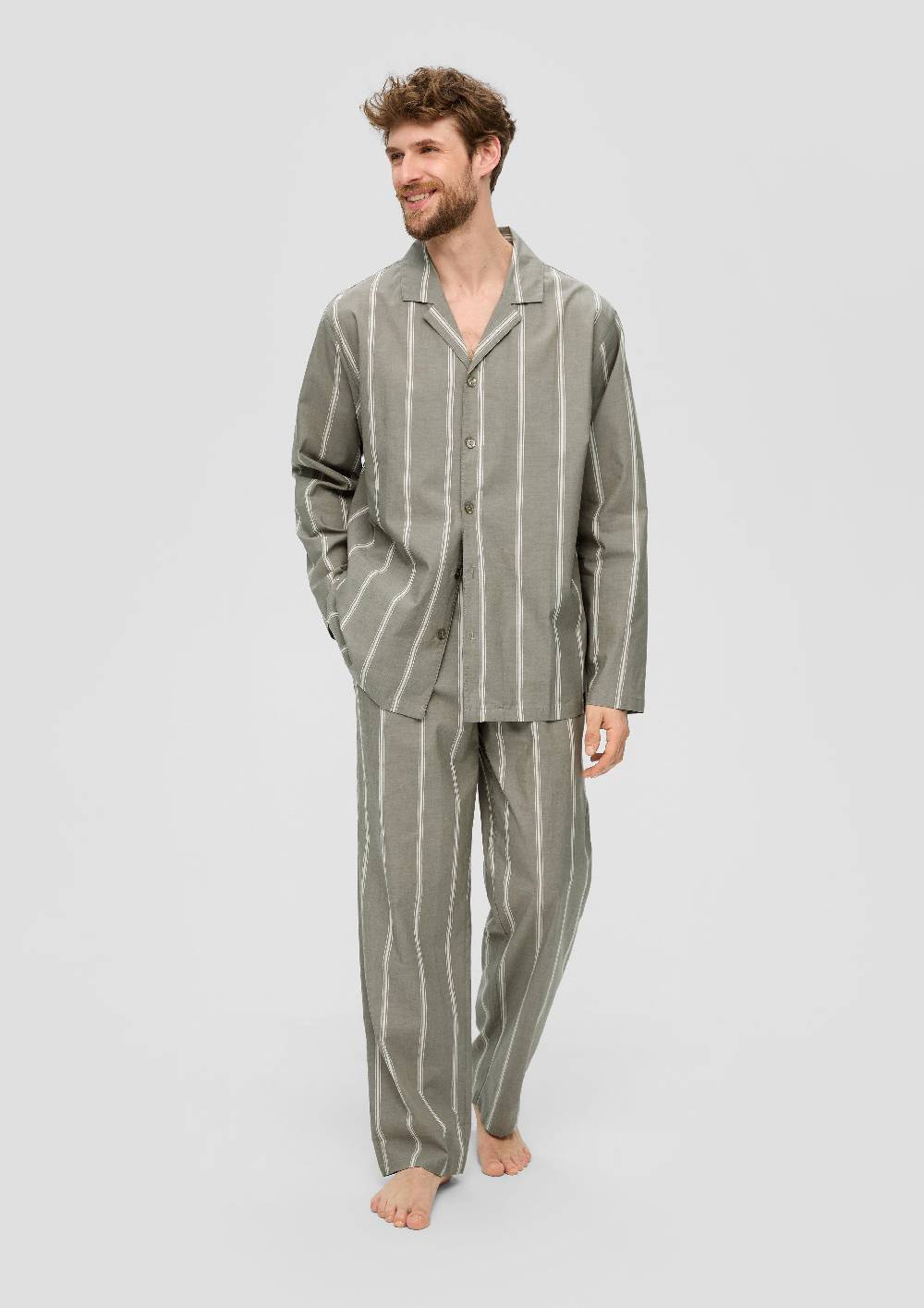 S.Oliver Pyjama-Set Aus Reiner Baumwolle