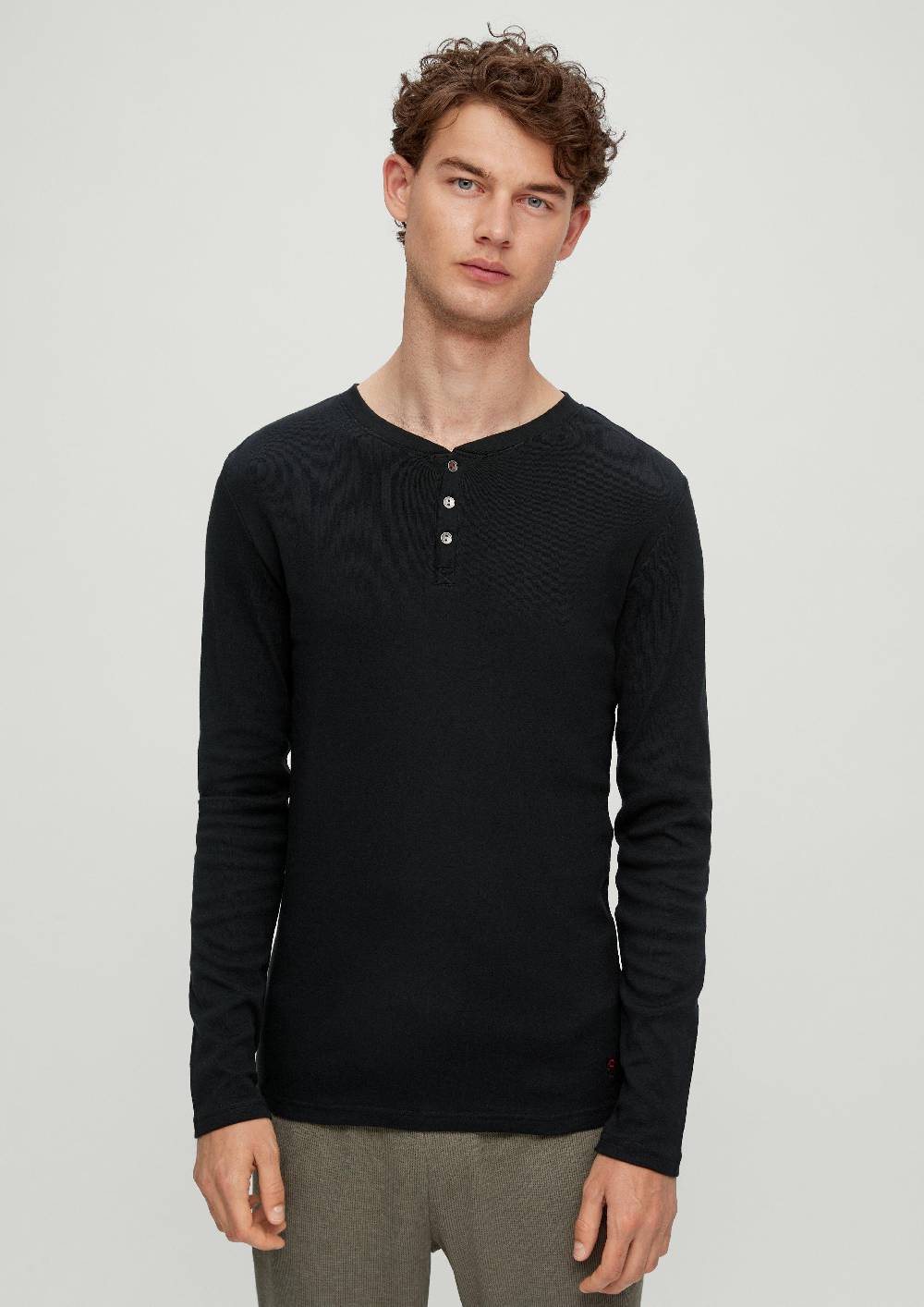 S.Oliver Pyjama-Shirt Aus Baumwolle