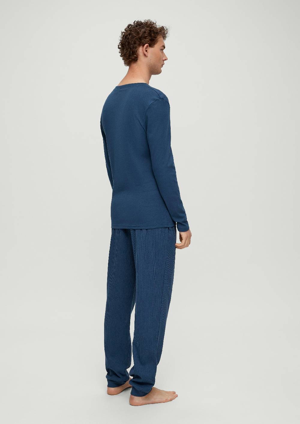 S.Oliver Pyjama-Shirt Aus Baumwolle