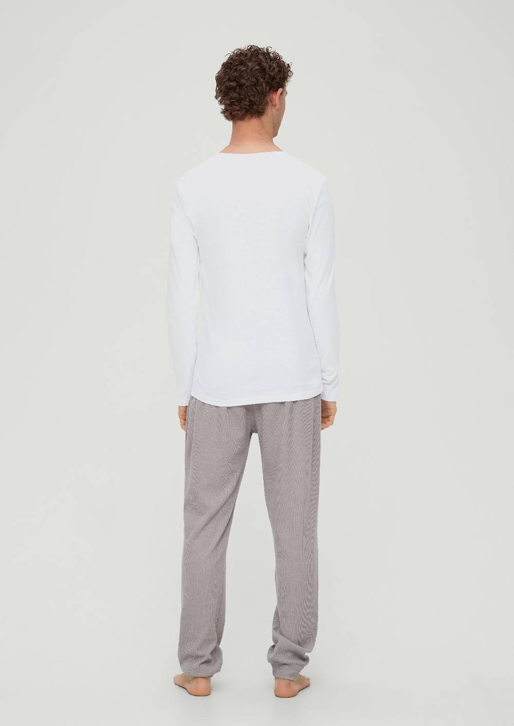 S.Oliver Pyjama-Shirt Aus Baumwolle