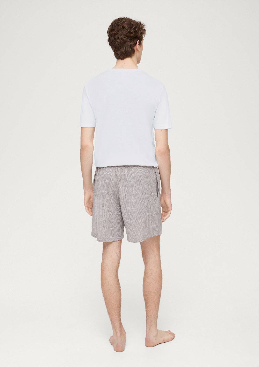 S.Oliver Pyjama-Shirt Mit Knopfleiste