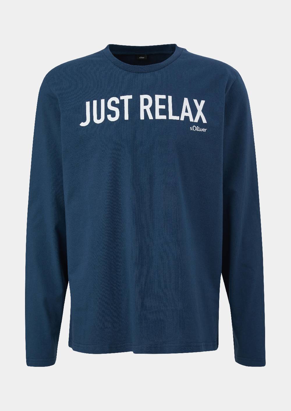 S.Oliver Pyjama-Shirt Mit Schriftprint