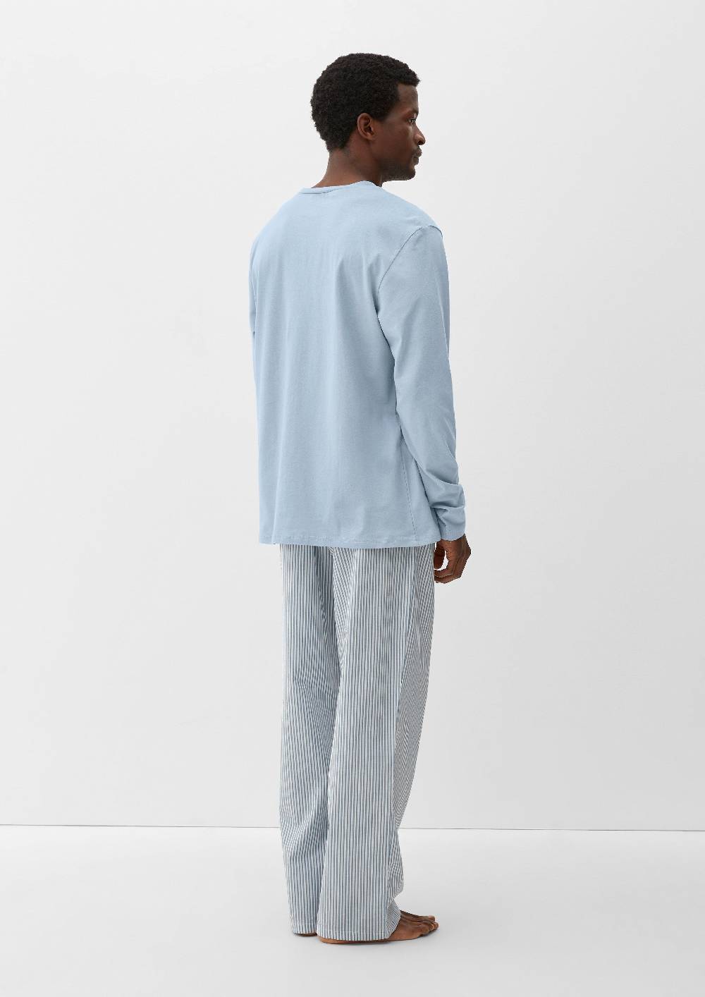 S.Oliver Pyjama-Shirt Mit Schriftprint