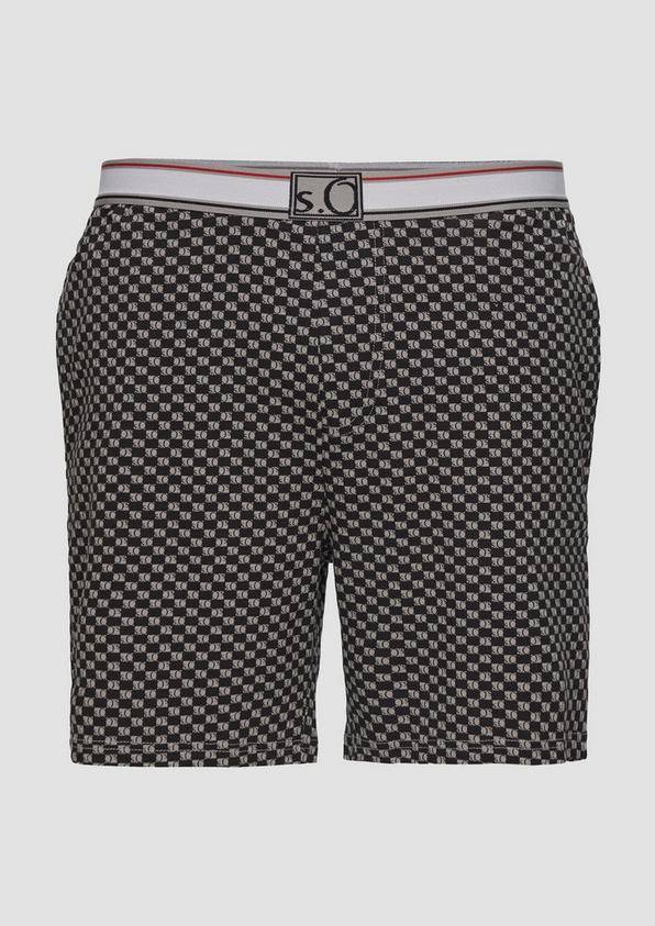 s.Oliver Pyjamahose mit All-over-Print