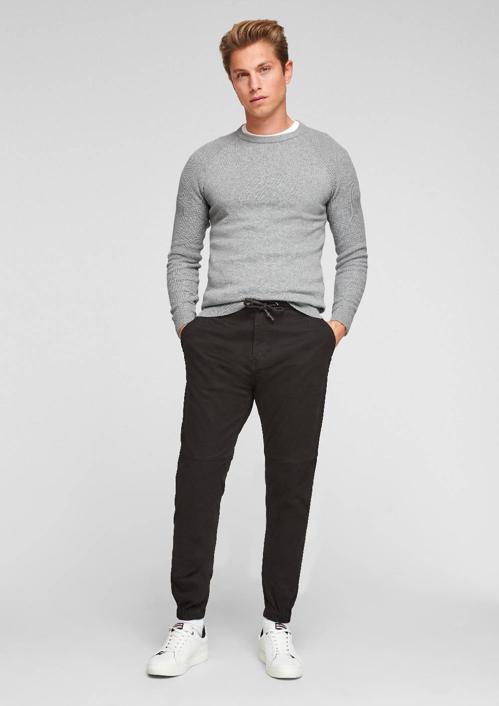 S.Oliver Raglanpulli Aus Strukturstrick