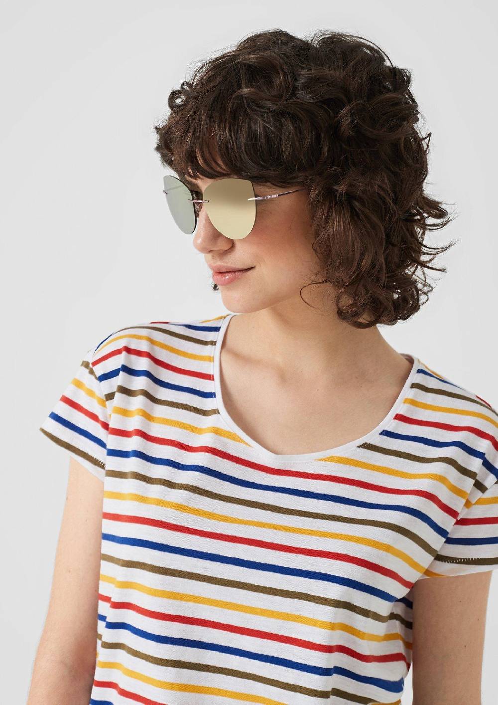 S.Oliver Randlose Cat Eye-Sonnenbrille