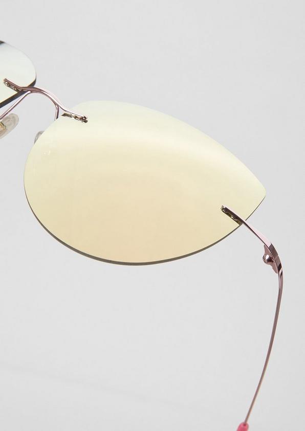 s.Oliver Randlose Cat Eye-Sonnenbrille