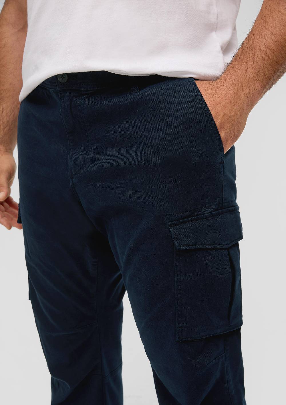 S.Oliver Regular: Cargohose Aus Baumwollmix