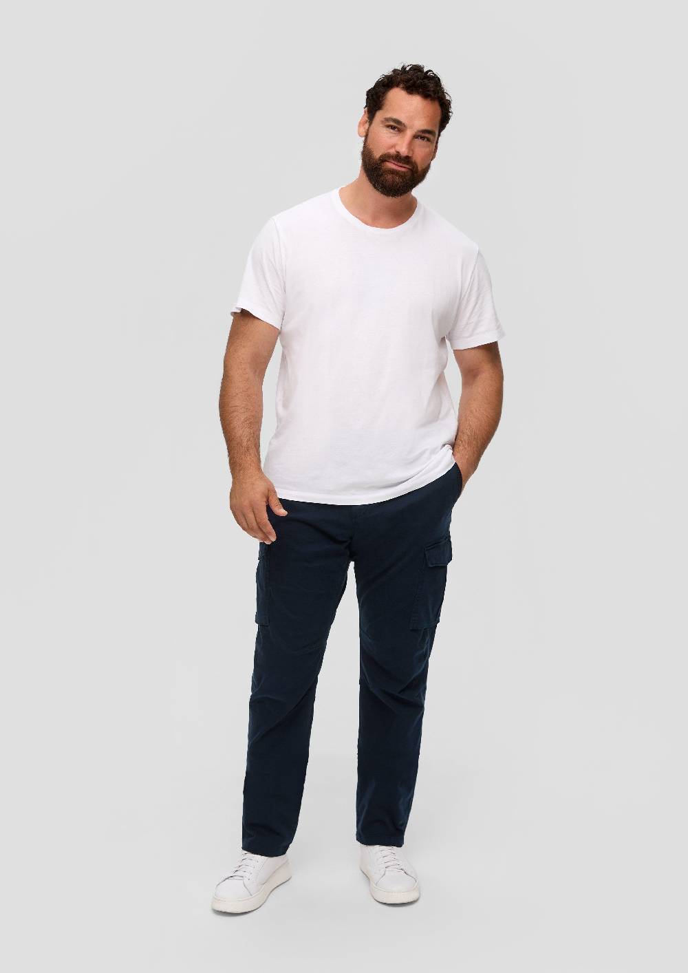 S.Oliver Regular: Cargohose Aus Baumwollmix