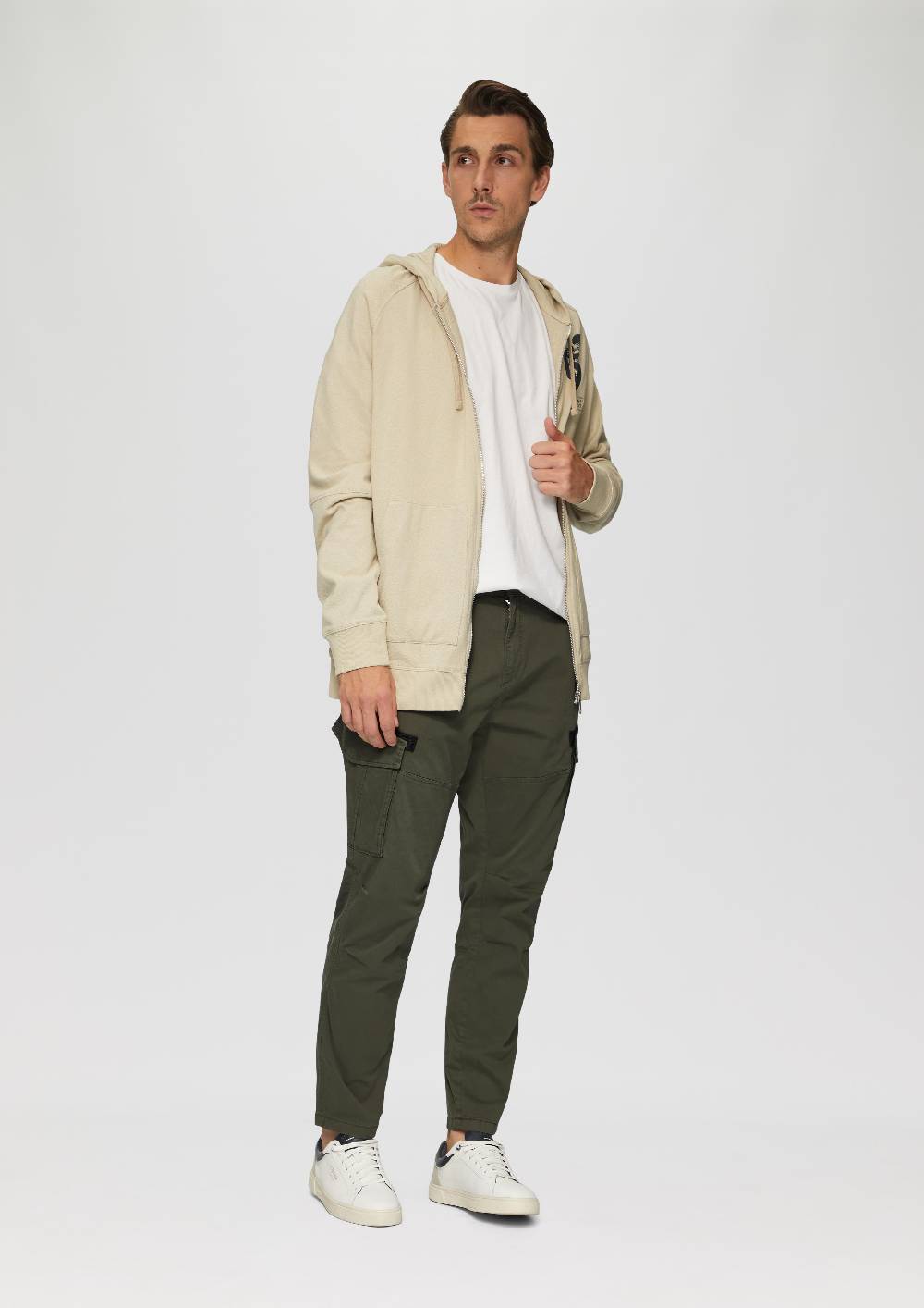 S.Oliver Regular: Cargohose Mit Straight Leg