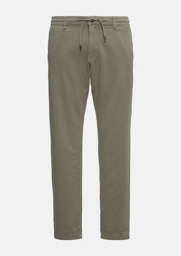 s.Oliver Regular: Chino-Jogger mit elastischem Bund
