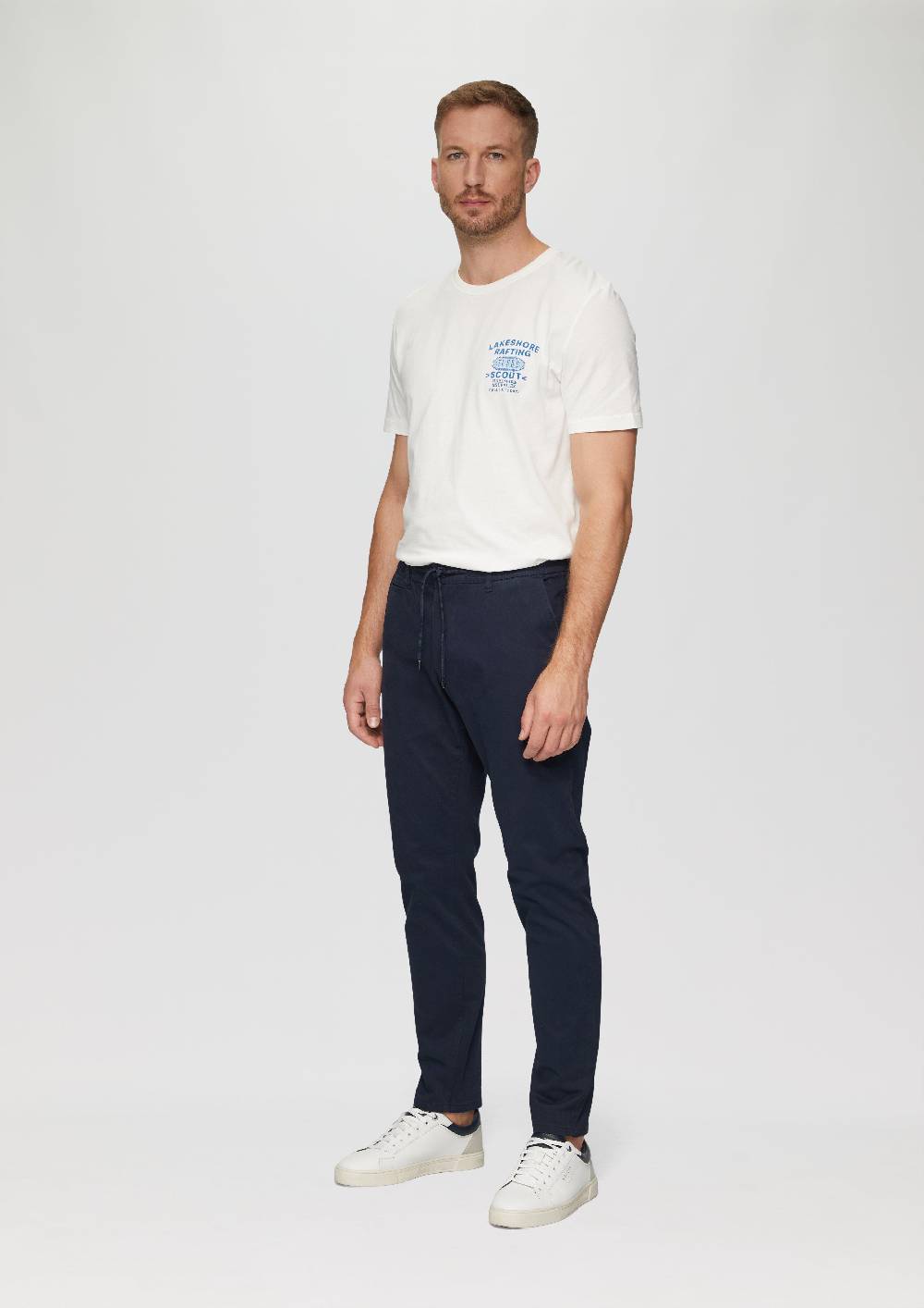 S.Oliver Regular Fit: Chino Mit Gummizug