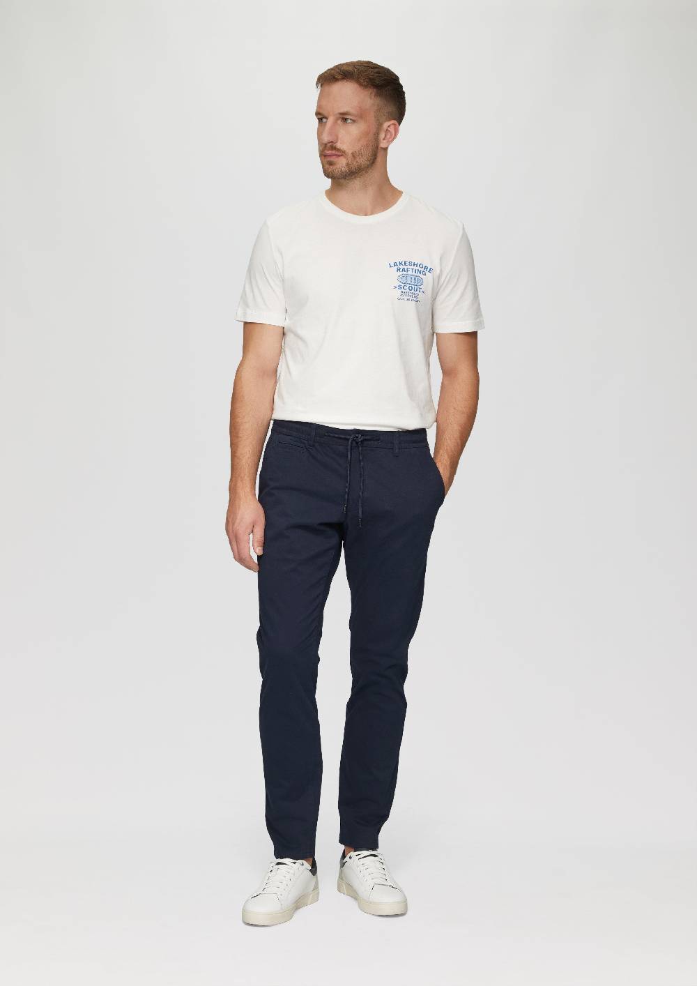 S.Oliver Regular Fit: Chino Mit Gummizug