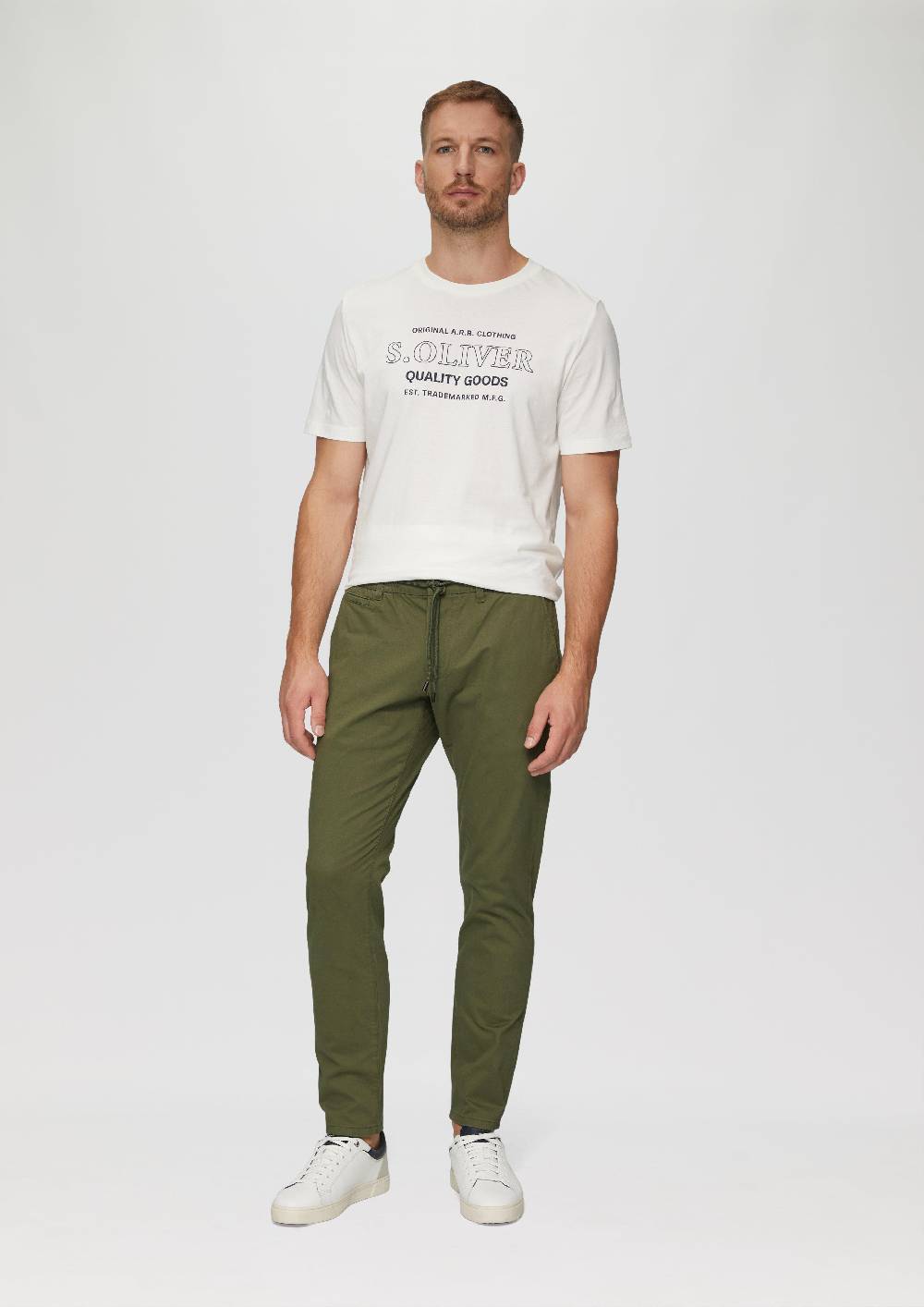 S.Oliver Regular Fit: Chino Mit Gummizug