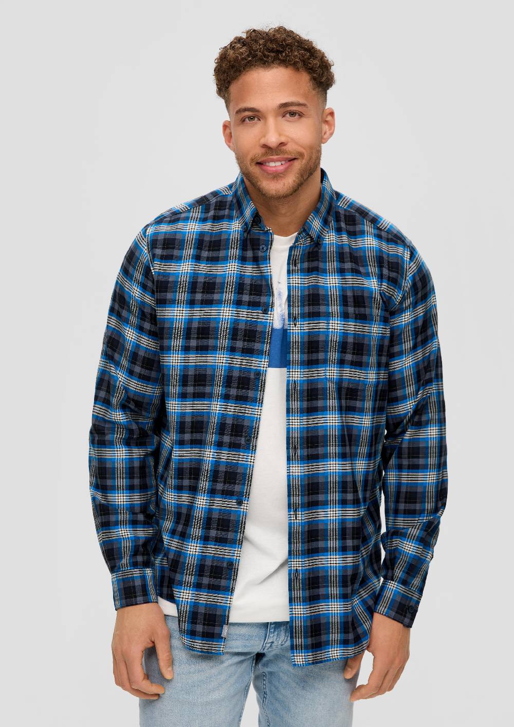 S.Oliver Regular: Hemd Mit Button-down-Kragen