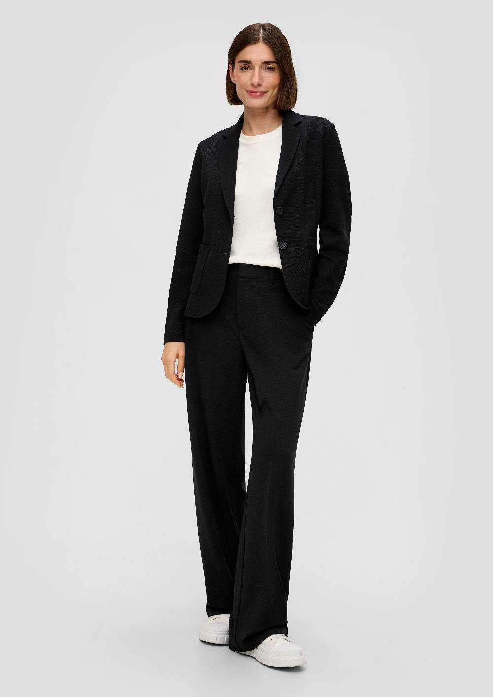 S.Oliver Regular: Hose Mit Bügelfalten