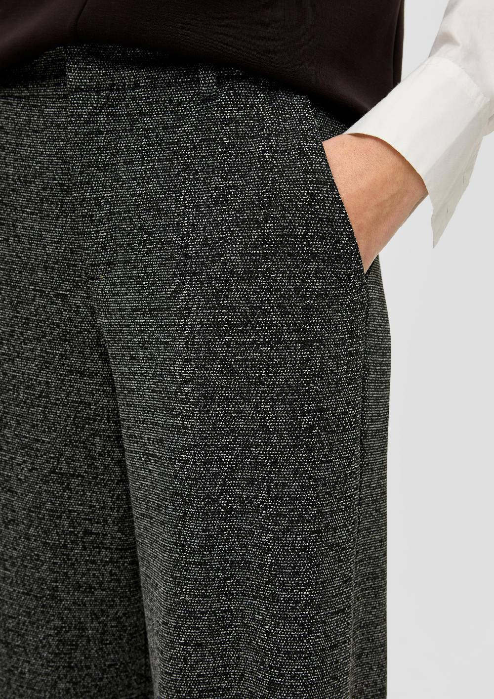 S.Oliver Regular: Hose Mit Wide Palazzo Leg