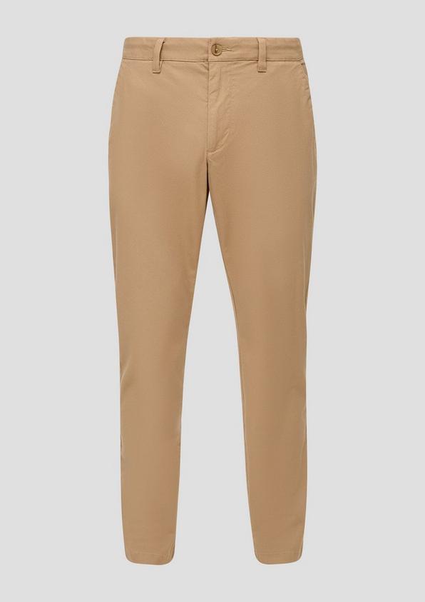 s.Oliver Regular: Hose Phoenix mit Dobby-Struktur