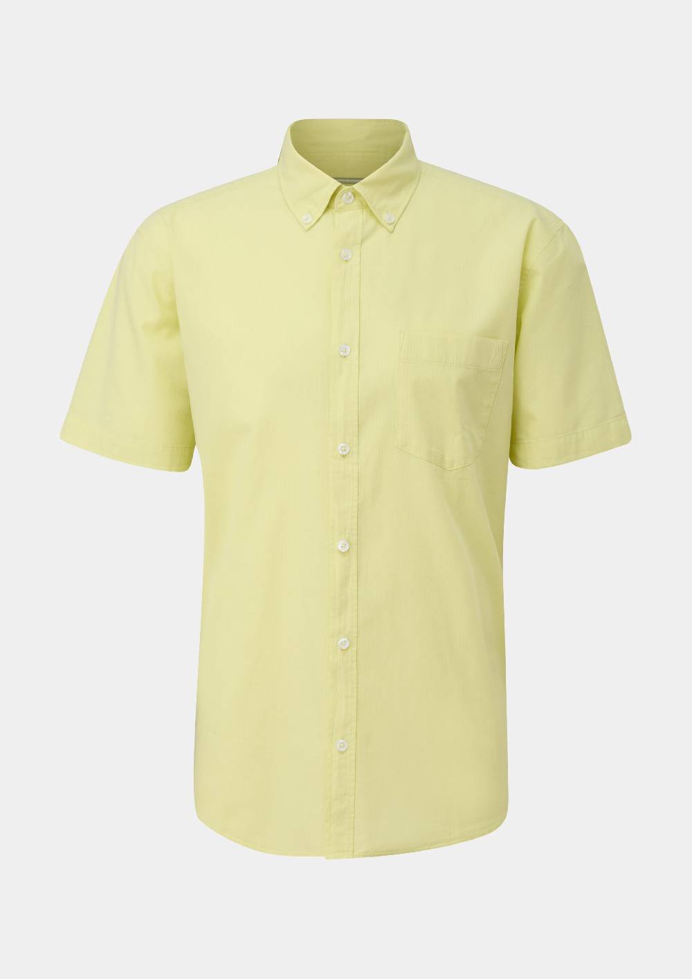 S.Oliver Regular: Kurzarmhemd Aus Baumwolle