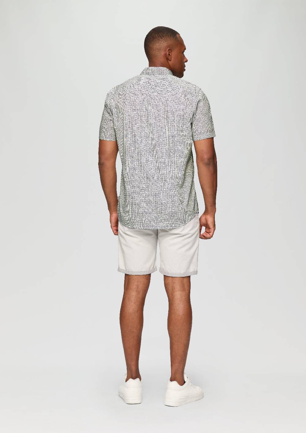 S.Oliver Regular: Kurzarmhemd Mit All-over-Print