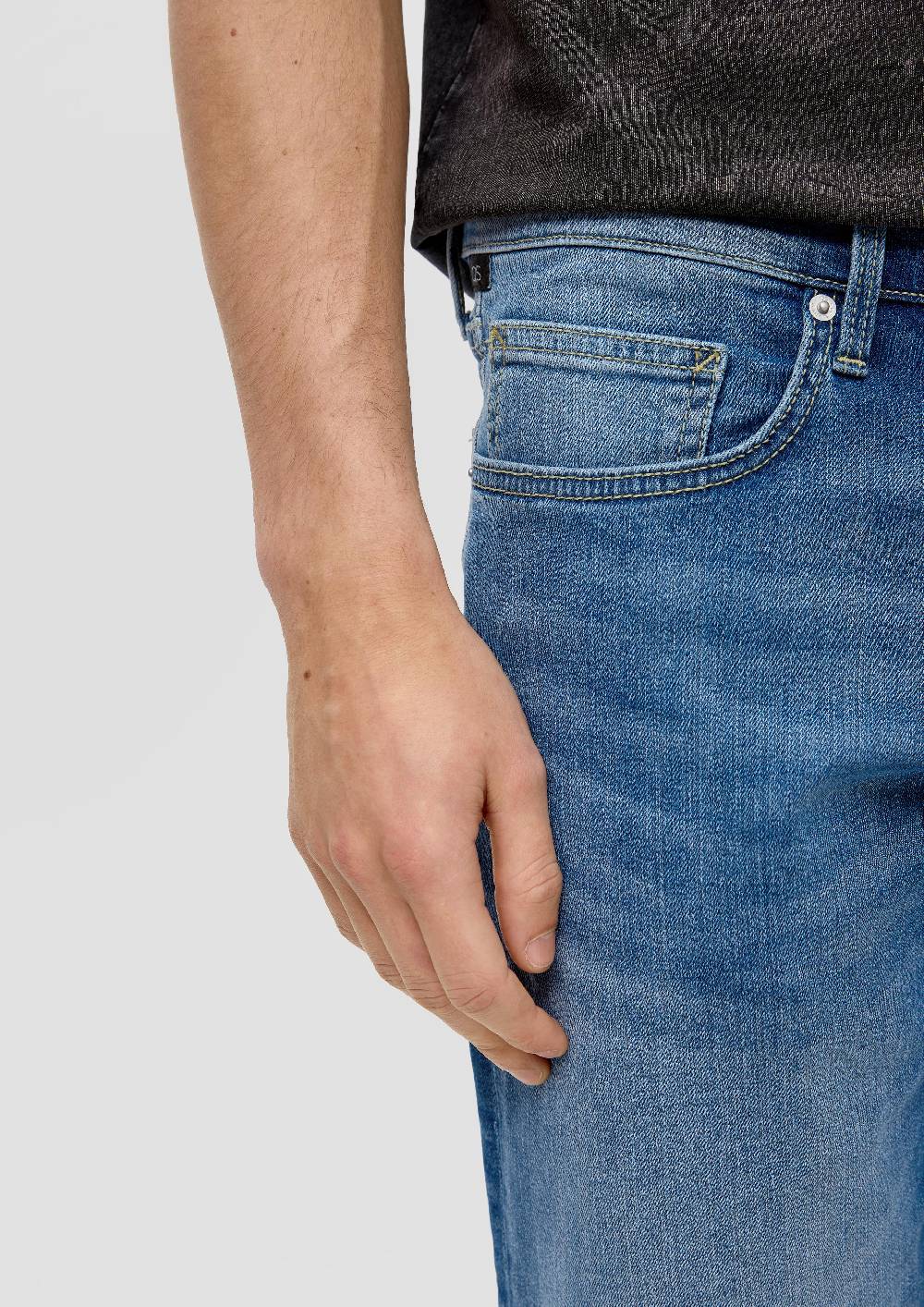 S.Oliver Regular: Shorts Im Denim-Look