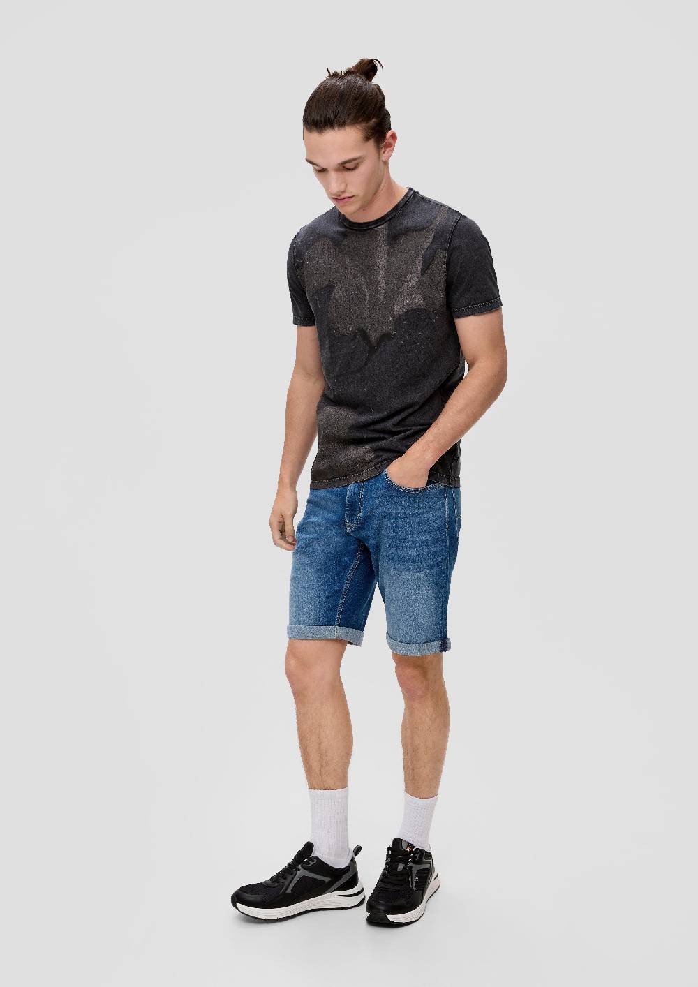 S.Oliver Regular: Shorts Im Denim-Look