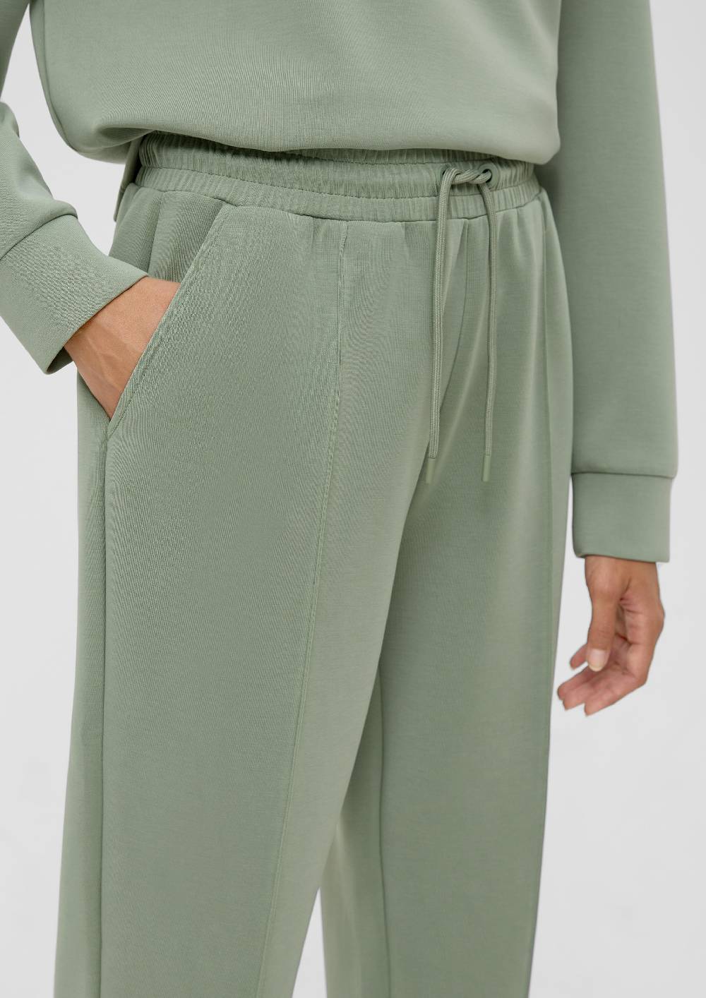 S.Oliver Regular: Sweatpants Aus Scuba
