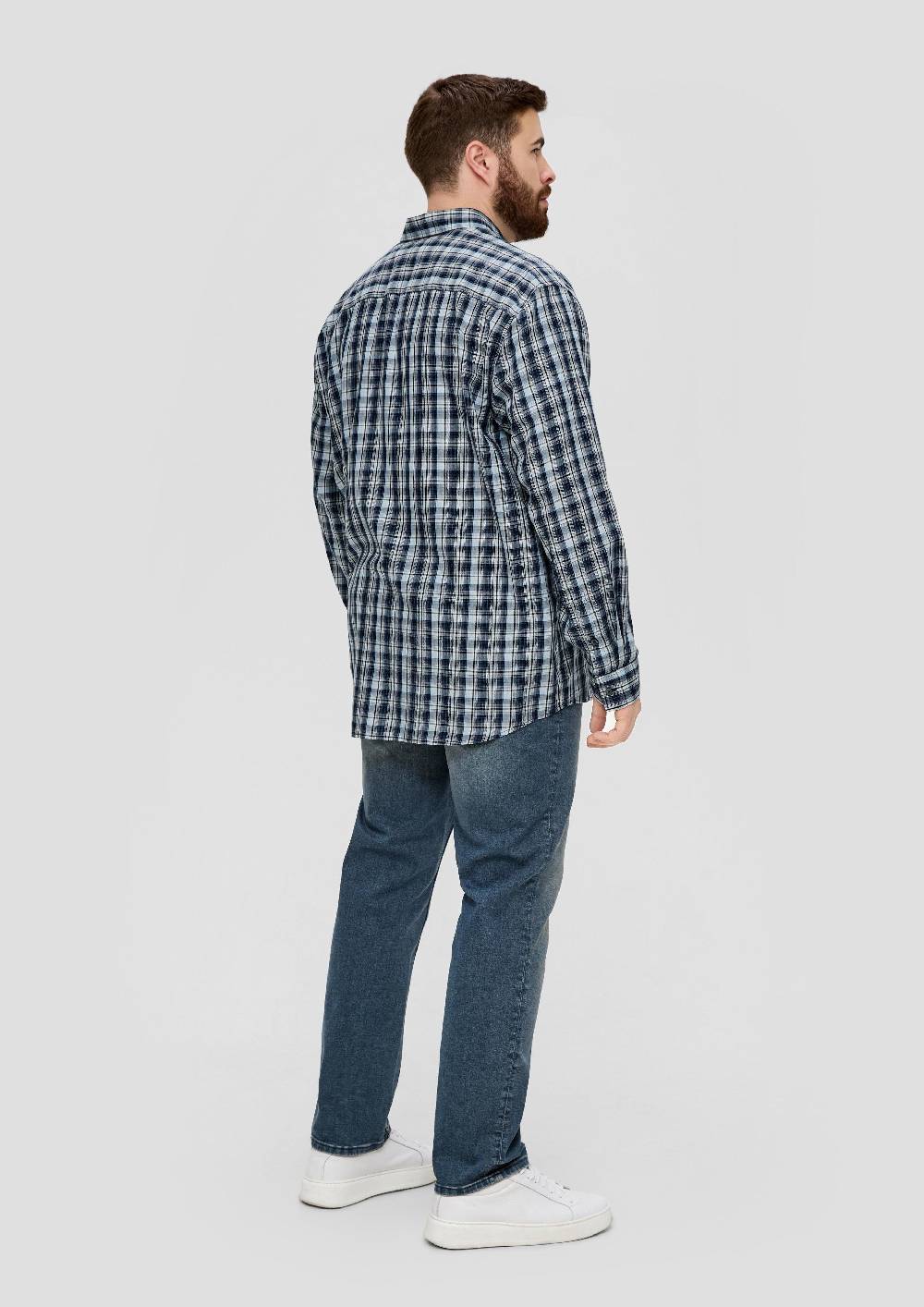 S.Oliver Regular: Twill-Hemd Aus Lyocellmix