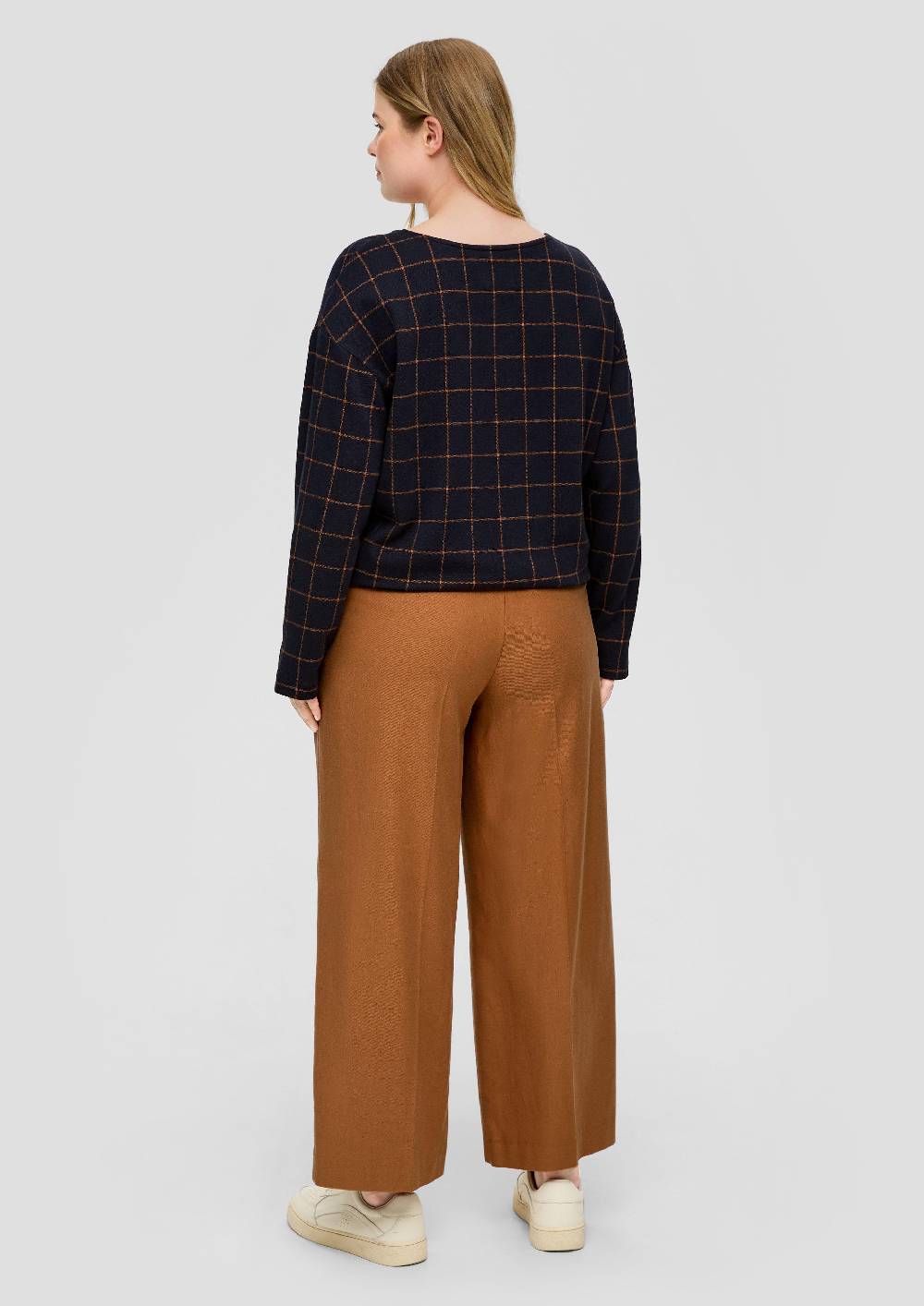 S.Oliver Regular: Twill-Hose Aus Viskosemix