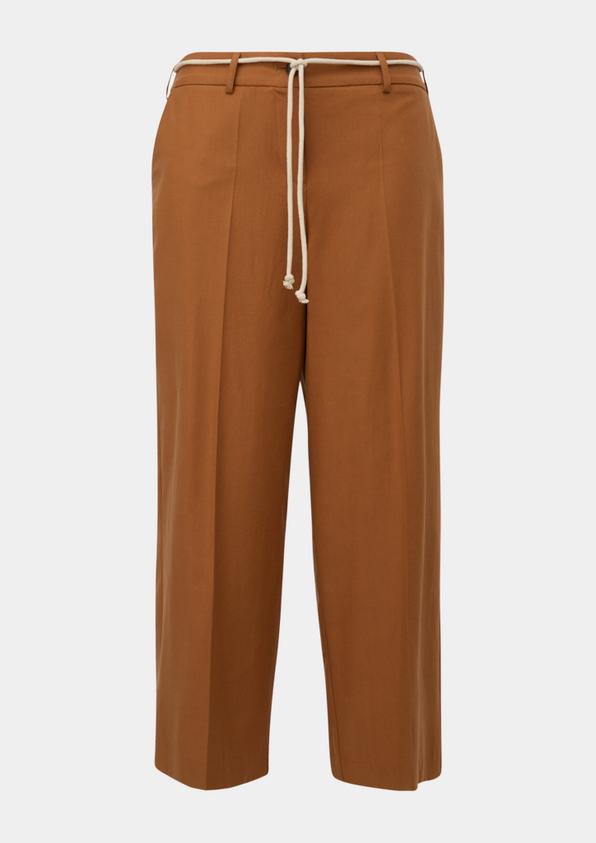 S.Oliver Regular: Twill-Hose Aus Viskosemix